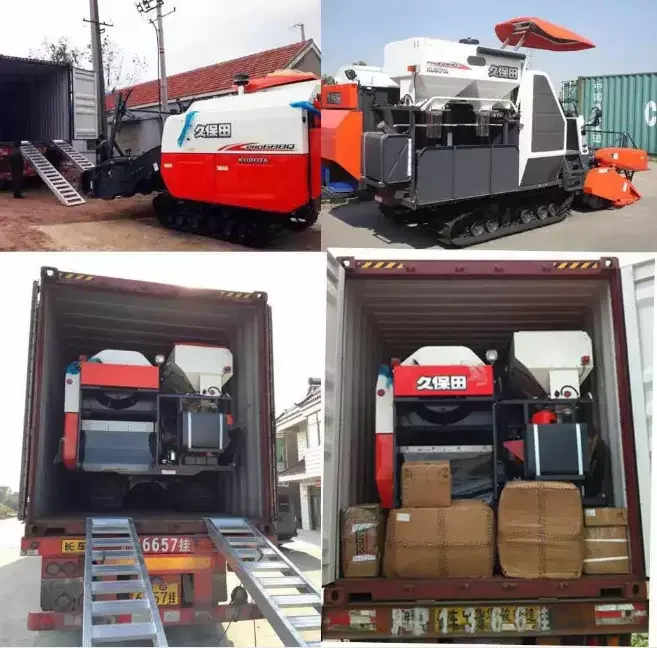 Конкурентоспособная цена YAZU DC70 + harvetser китайский комбайн аналогичный kubota с подъемным