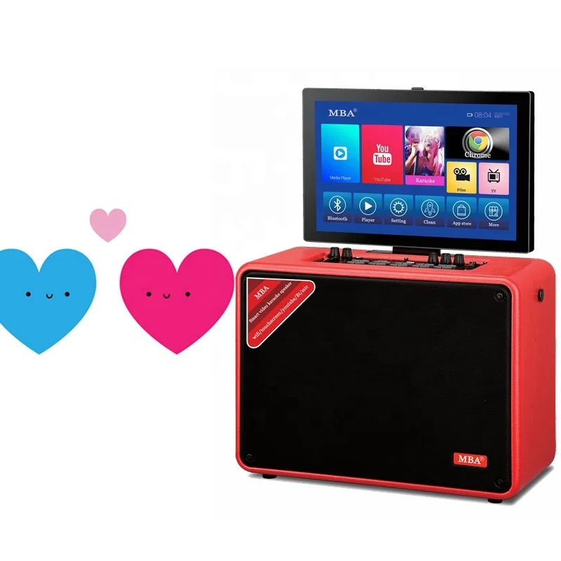 Hanxiang MBA wholesale factory price party home speaker wireless hifi touch screen system stage speaker