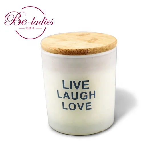 Customized 100% Natural Soy Wax Scented Candle