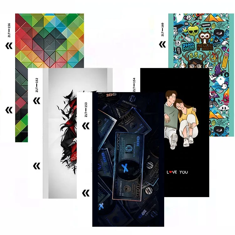 Factory 3D Wrap Skin Phone Back Paste Sticker For Iphone Samsung Huawei Customized Film Hydrogel Cutting Machine