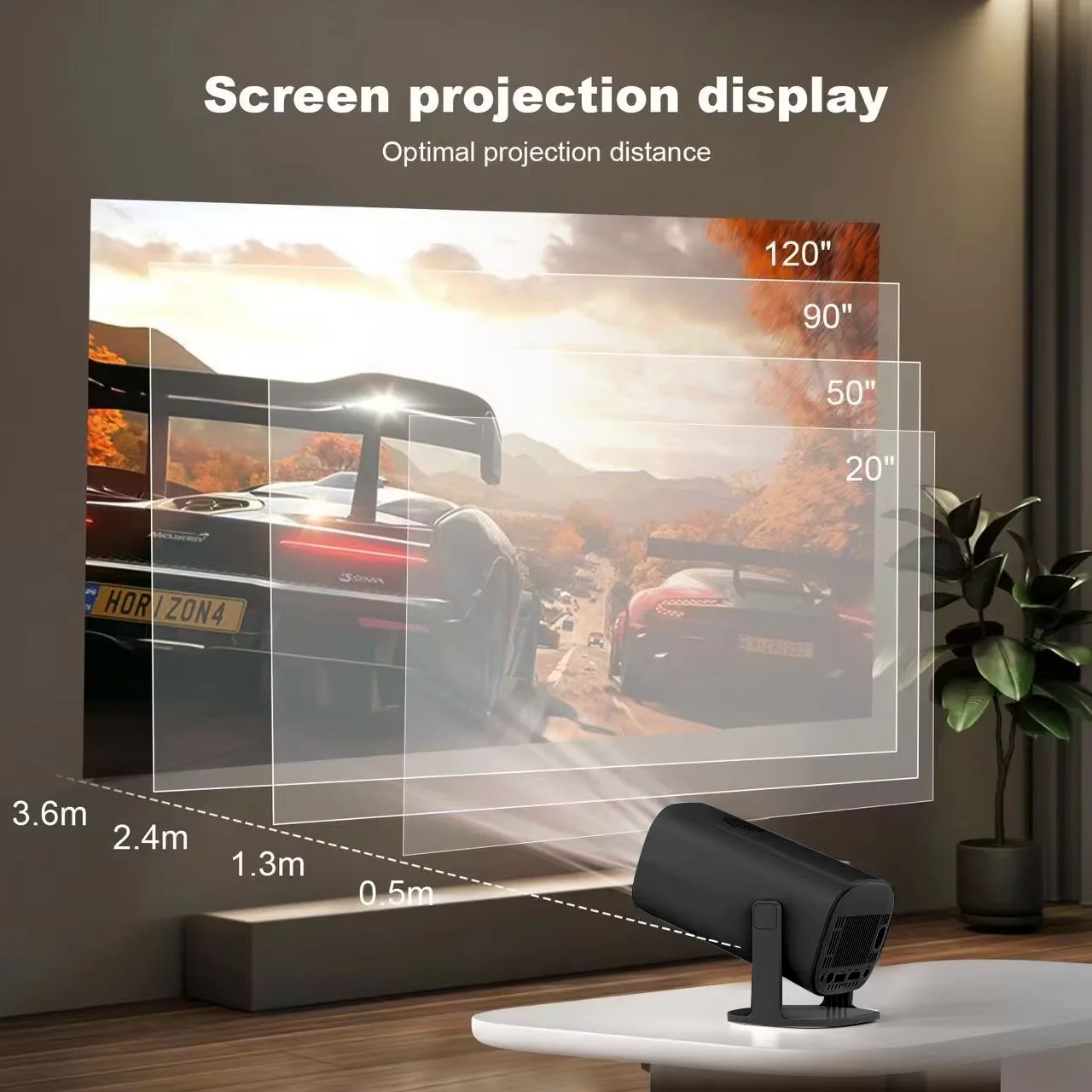 HYX в наличии P30 Android Smart Mini Projector с Wi-Fi Auto keystone вращение на 180 градусов 4K поддерживает домашний фильм