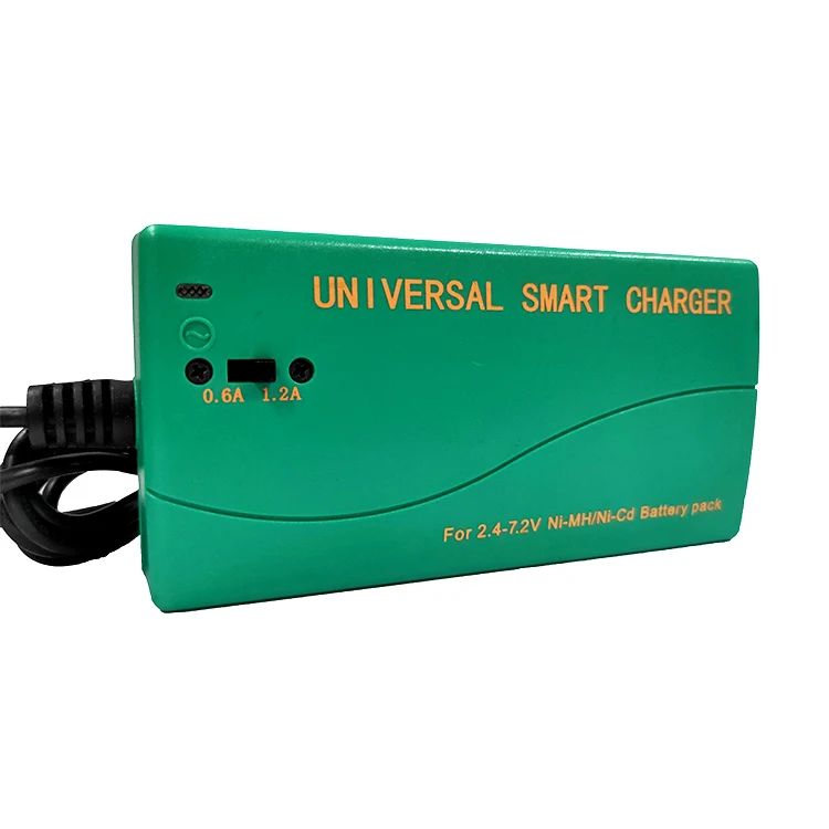 Top Quality Universal Smart Charger For 2.4 To 7.2V Ni-Mh/Ni-CD Battery Packs
