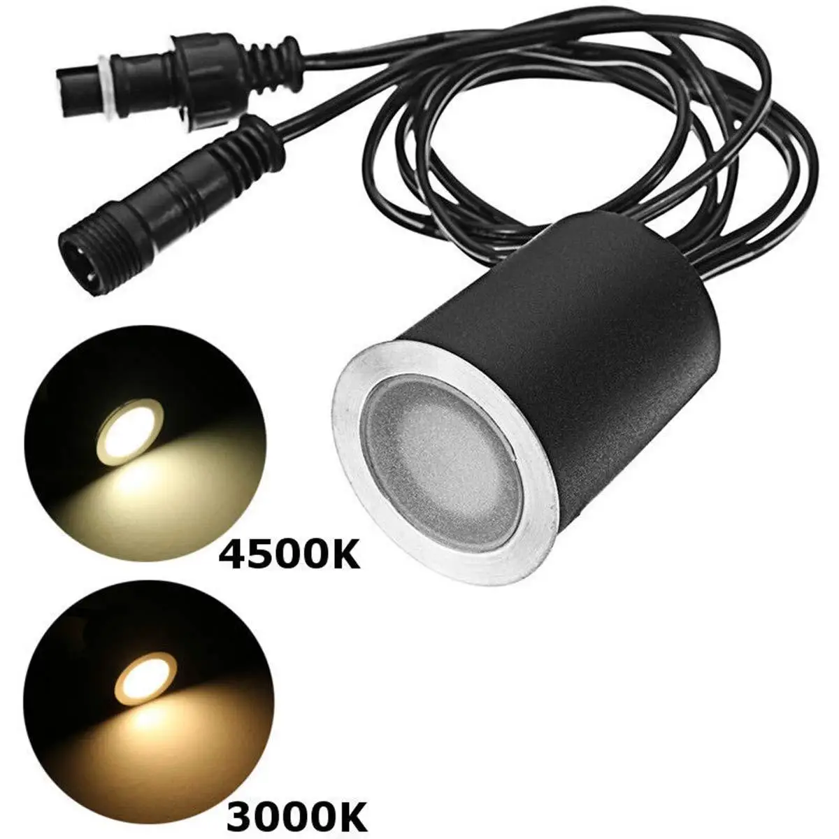 12V LED Deck Light Kits 32mm In Ground Outdoor LED Landscape Spotlight for Garden Yard Steps