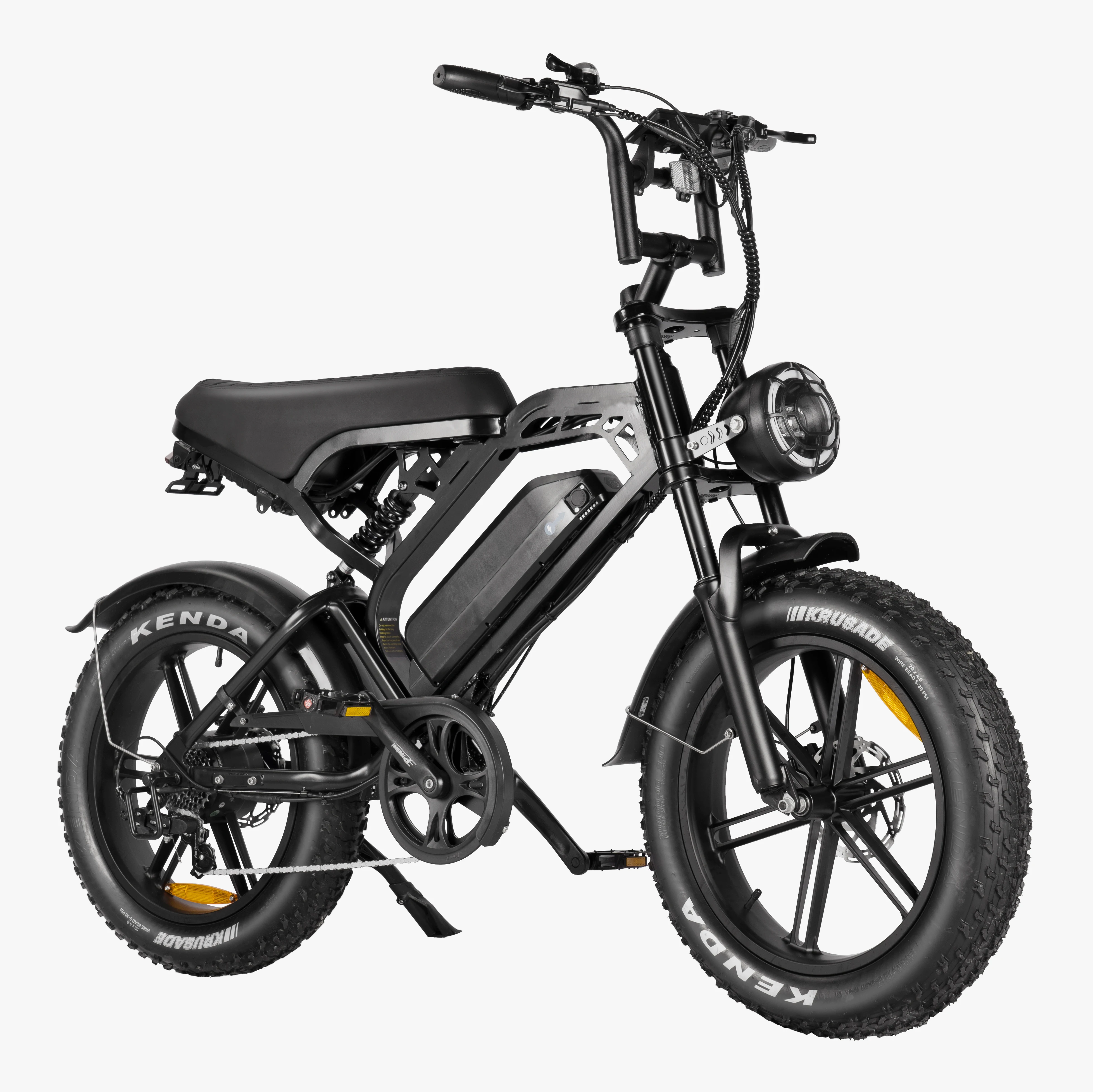 Electric Bicycle road Ebike V20 1000W 750W 500W 48V 15Ah Removable Lithium Battery 50KM mileage 4.0 ALL-terrain Fat Tire Ebike
