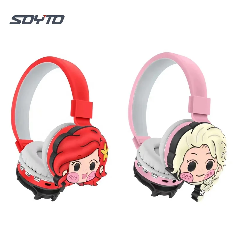 Shuoyin princess the little mermaid ariel mermaid princess mario bros headset headphone headphones toy dolls for girls barbie