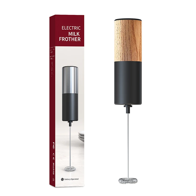 Wholesale Automatic Manual Hand Handheld Machine Coffee Instant Whisk Mixer Electric Milk Frother Steamer