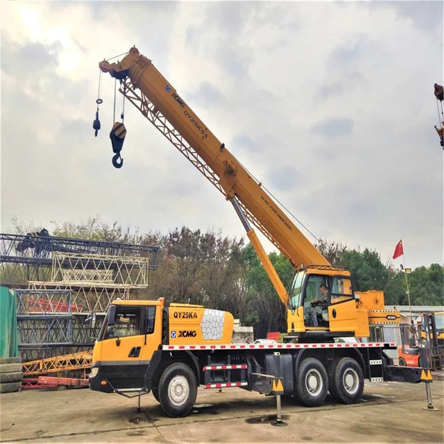 Подержанные краны XCMG 25ton завод xct25 _ m автокран цена для продажи сайт