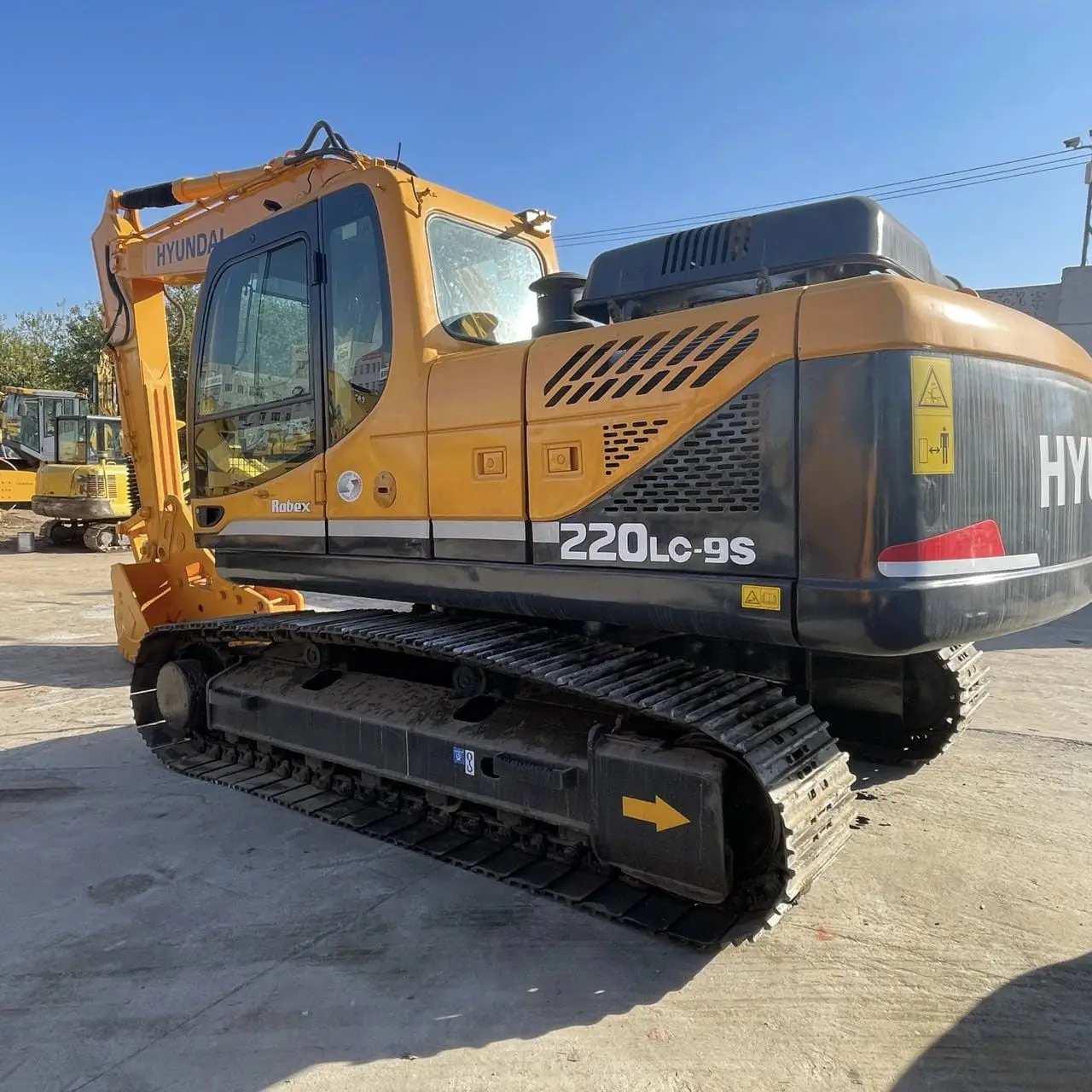 Second Hand Japan Engine Hyundai 220LC-9S  Crawler Excavator Used Excavator for Mexico
