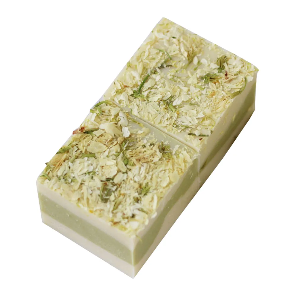 
Nature whitening olive soap jasmine goat milk cold process handmade soap 