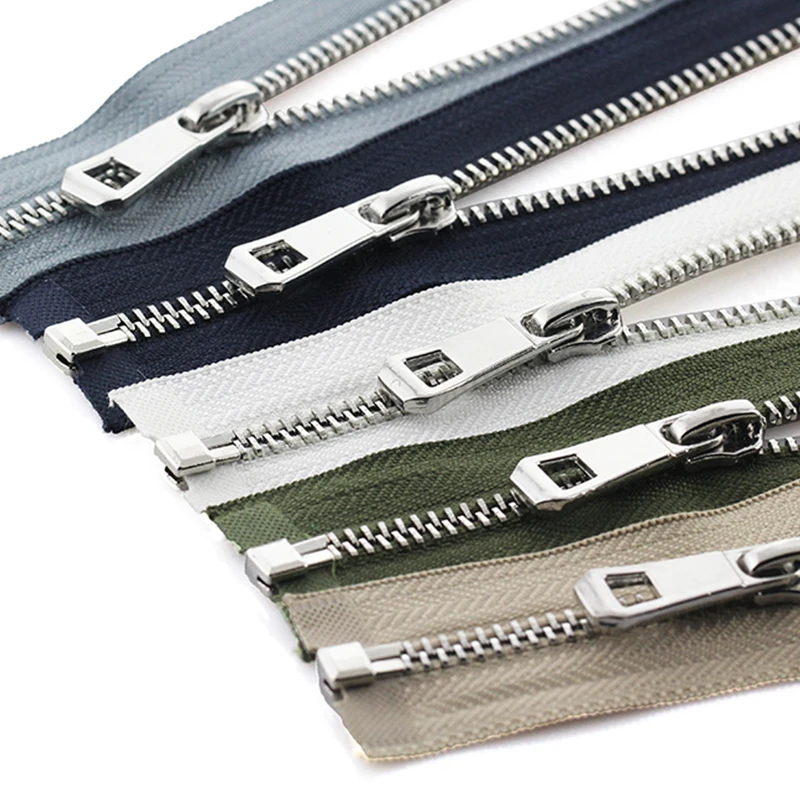 Factory Direct Supply Good Price Bag Jeans Jackets Custom Metal Zipper OEM backpack zippers