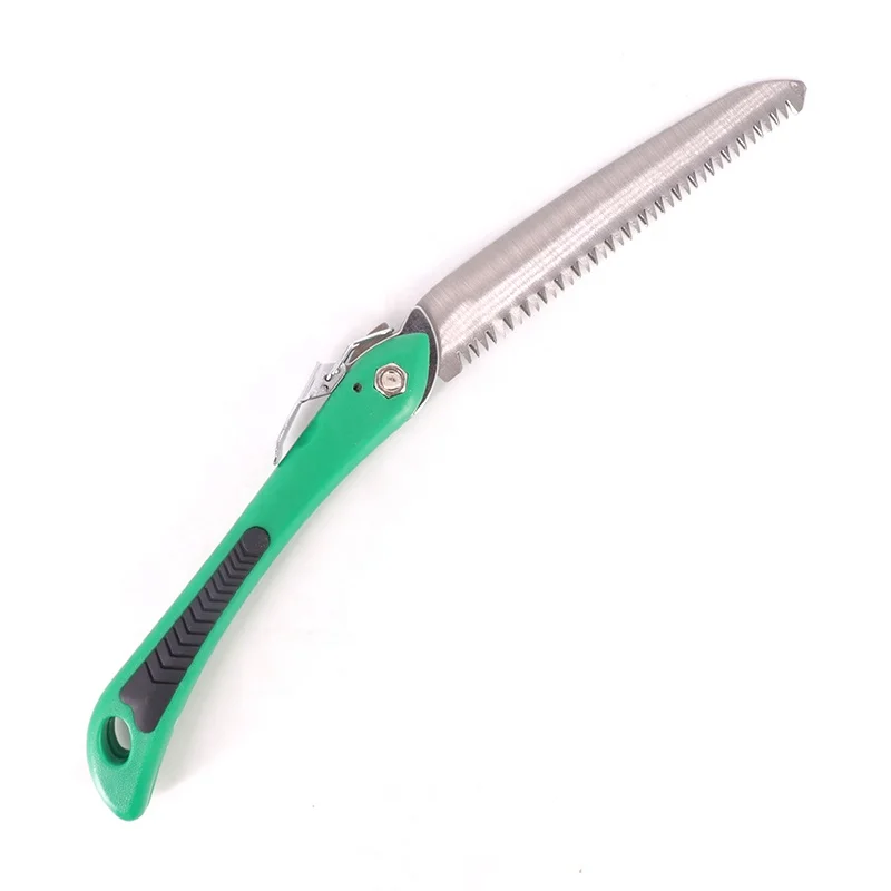 Classic Garden Camping Hiking Hunting Cutting Medium Teeth Foldable Compact Hand Held Design Tarvel Folding Saw