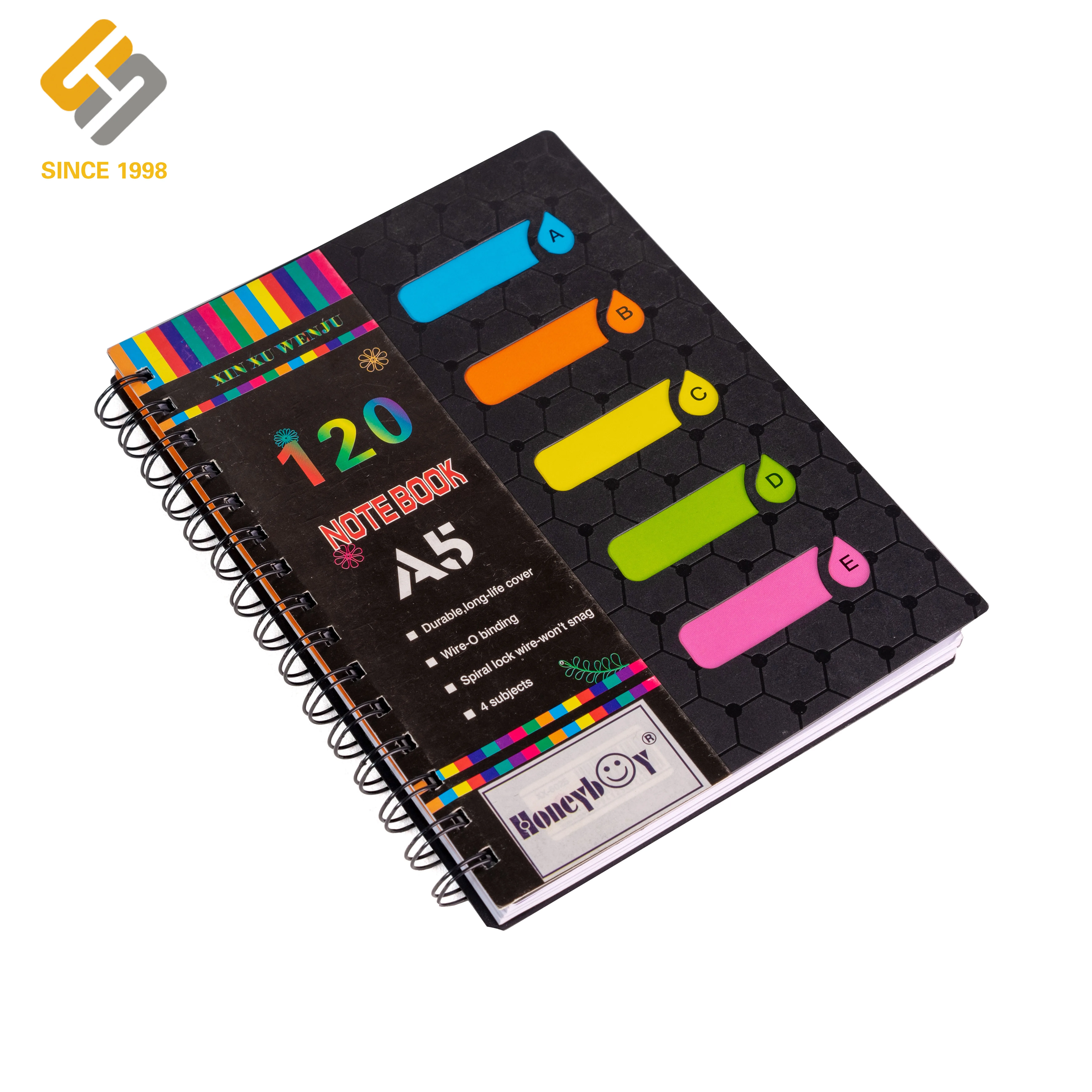 Cheap Personalized Student Composition Books Bulk Wholesale Spiral Notebook