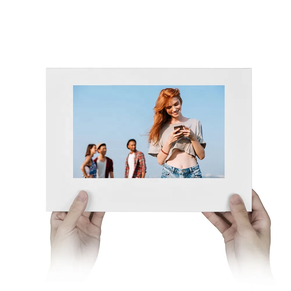 Оптовая продажа, индивидуальный ЖК-экран, печать видео, Подарочная карта, Свадебное приглашение, видео брошюра для рекламы