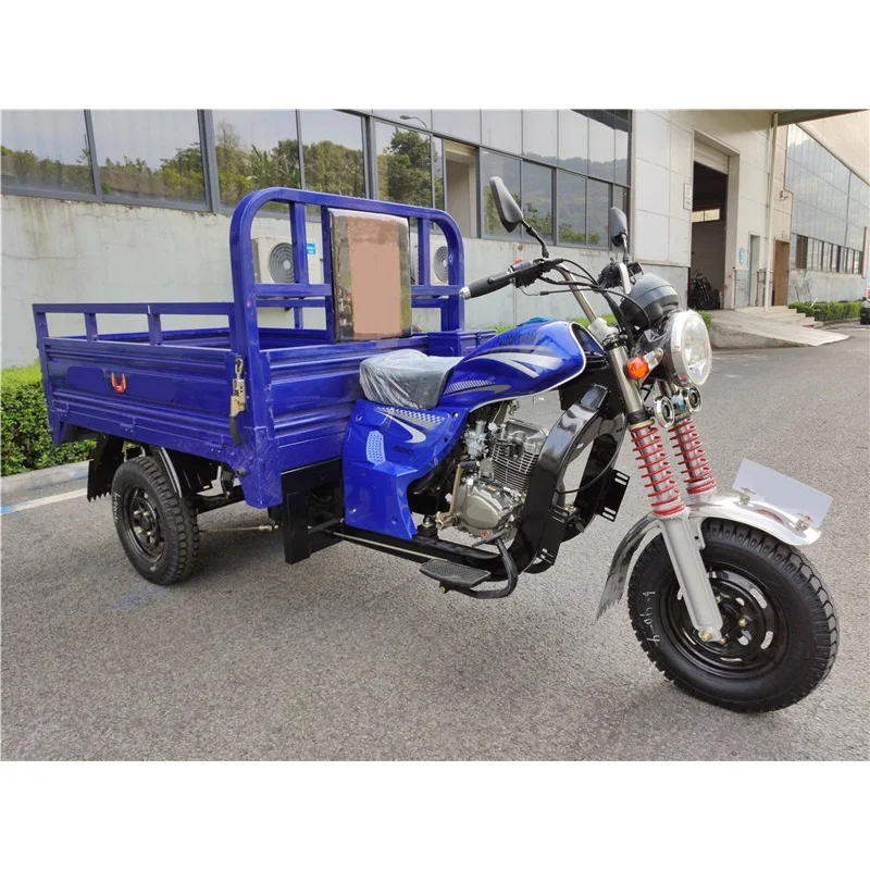 1.6m*1.1m Cargo 150cc Air Cooling Morocco EEC Certificate Tricycle