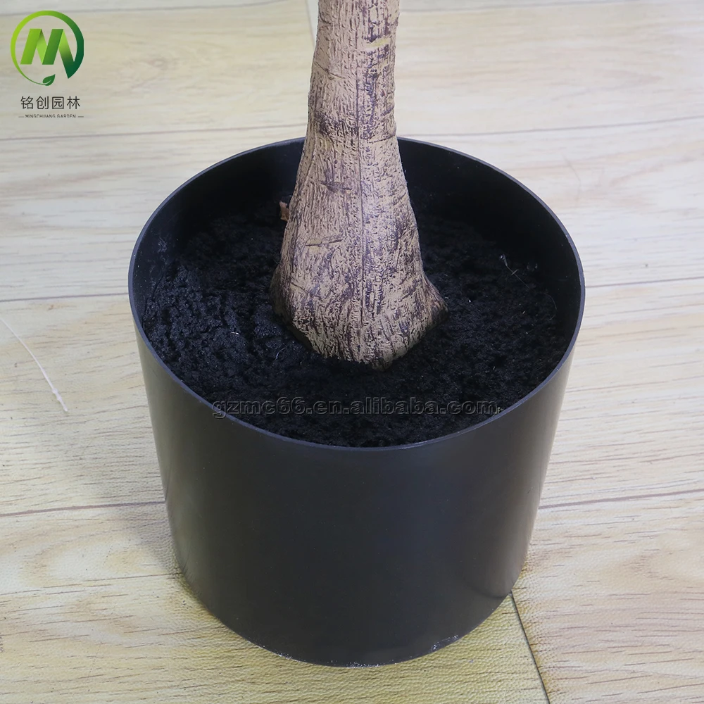 High Simulation Artificial Olive Tree for Indoor Ornament Plastic Trunk Silk Cloth Leaves Faux Artificial Olive Tree