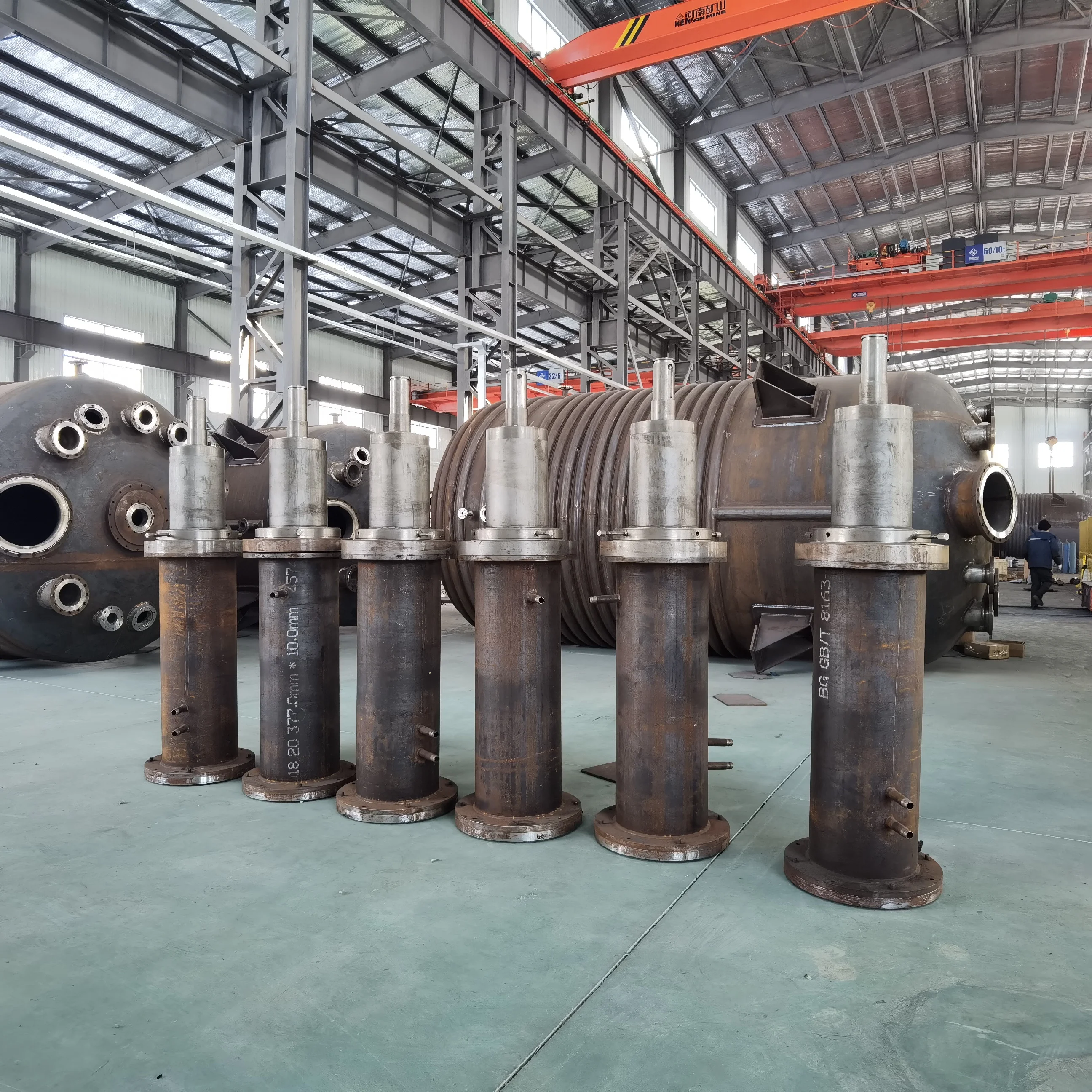 3000l stainless steel cladding high pressure magnetic reactor