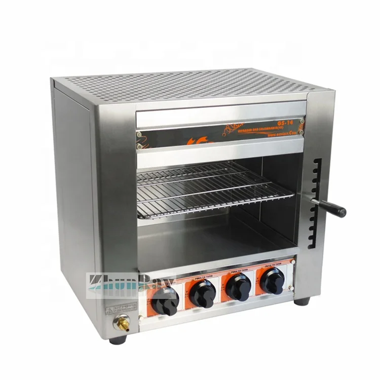 Hot sale commercial Gas Salamander Grill 4 Burner