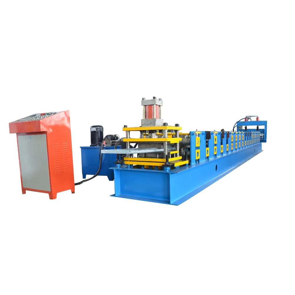 Supermarket Metal Storage Shelf Upright Roll Forming Machine Automatic Steel Storage Racks Roll Former Used Condition Tile