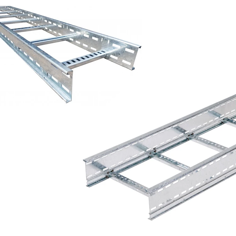 manufacturer Stainless Steel aluminum metal ladder type cable tray  galvanizing cable ladder