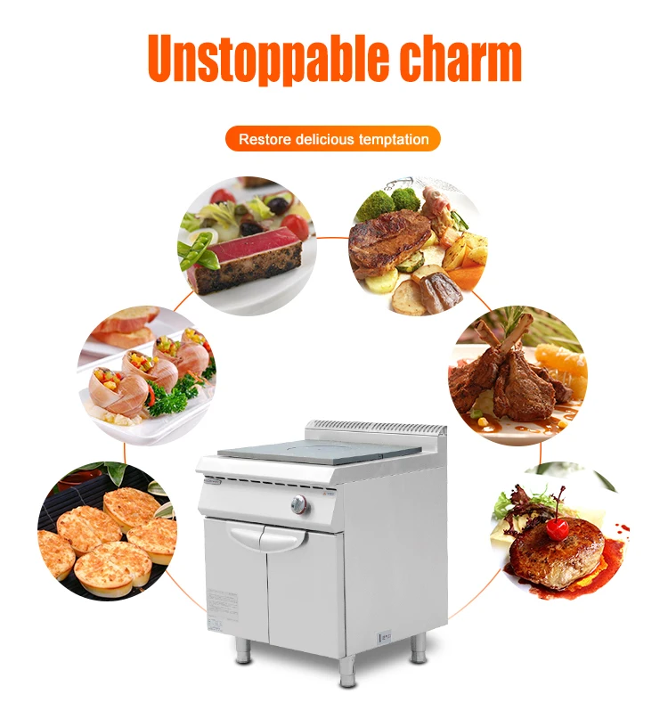 2024 newly upgraded high-end kitchen catering commercial French cuisine multifunctional Teppanyaki gas griddle France