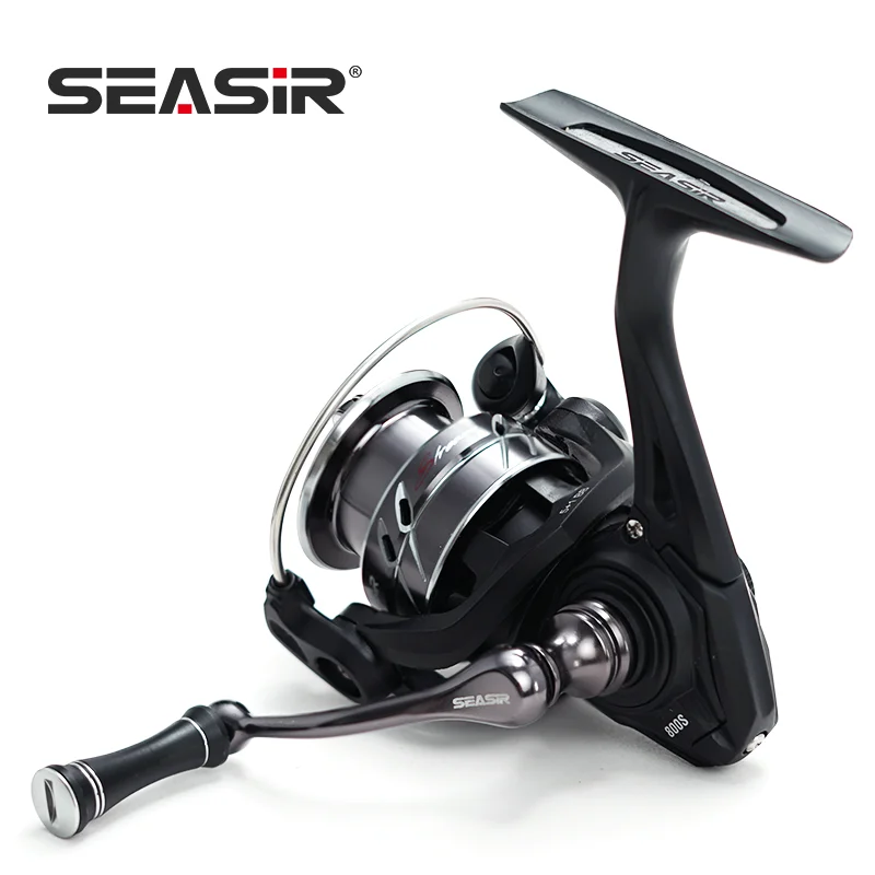 SERSIA STREAM MAX 6KG BB 5+1 DRAG 6KG   ULTRALIGHT 139G 800-1000 METAL SPINDLE SCREW-IN POWER HANDLE  GRIP SPINNING FISHING REEL