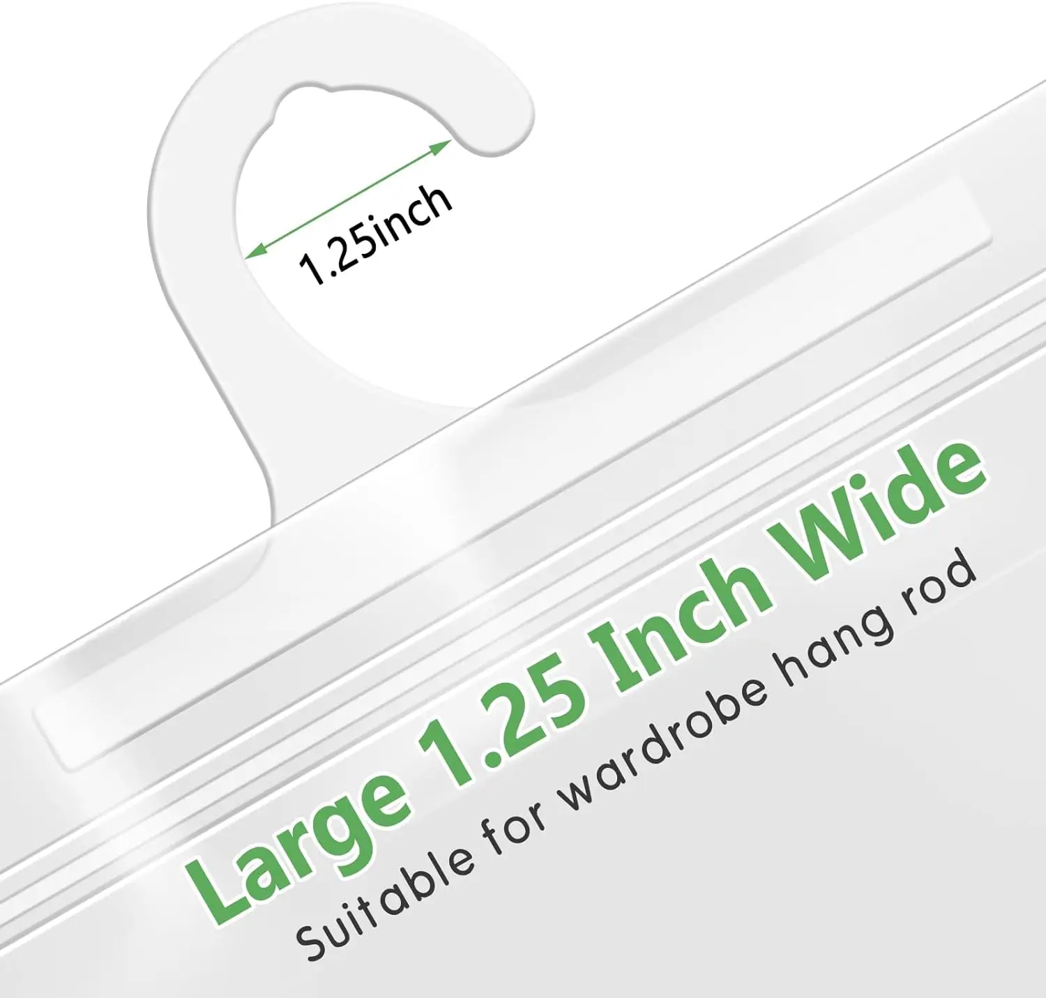 Large Hook Hanging Storage Bags, Headphone - Reusable, Waterproof & Dustproof - Ideal for Classroom, Library, and Pharmacy Use