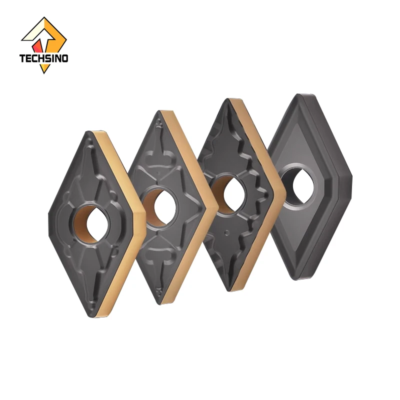 External and Internal Grooving Inserts 55-Degree Rhombus CNC Inserts DNMG150608-DF YBC251 Substitute for Brand ISCAR