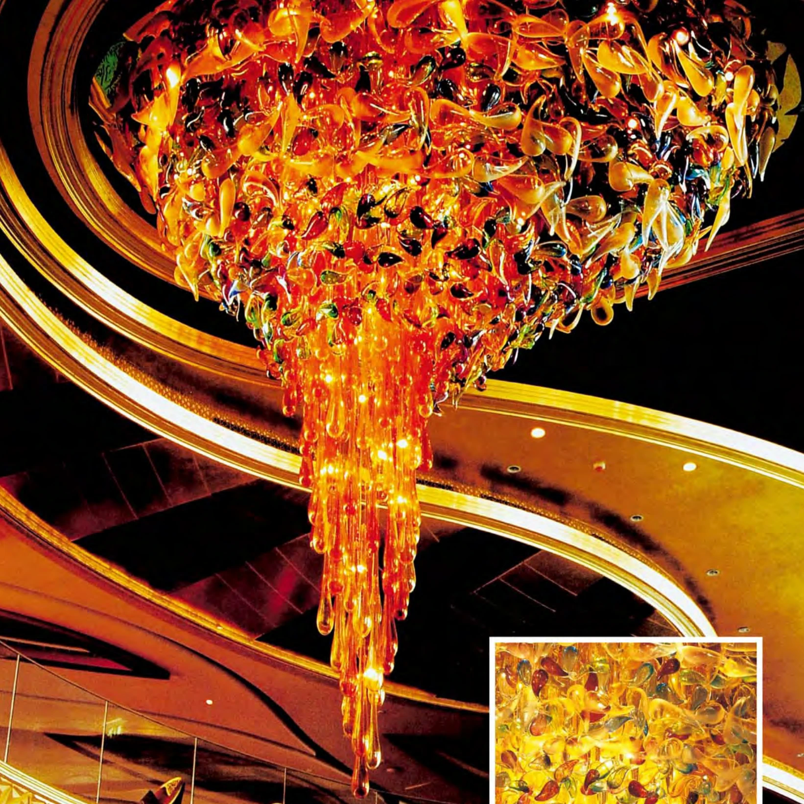 engineering modern decoration luxury wedding decor ceiling lights banquet hall staircase lighting high ceilings chandelier pendant lig