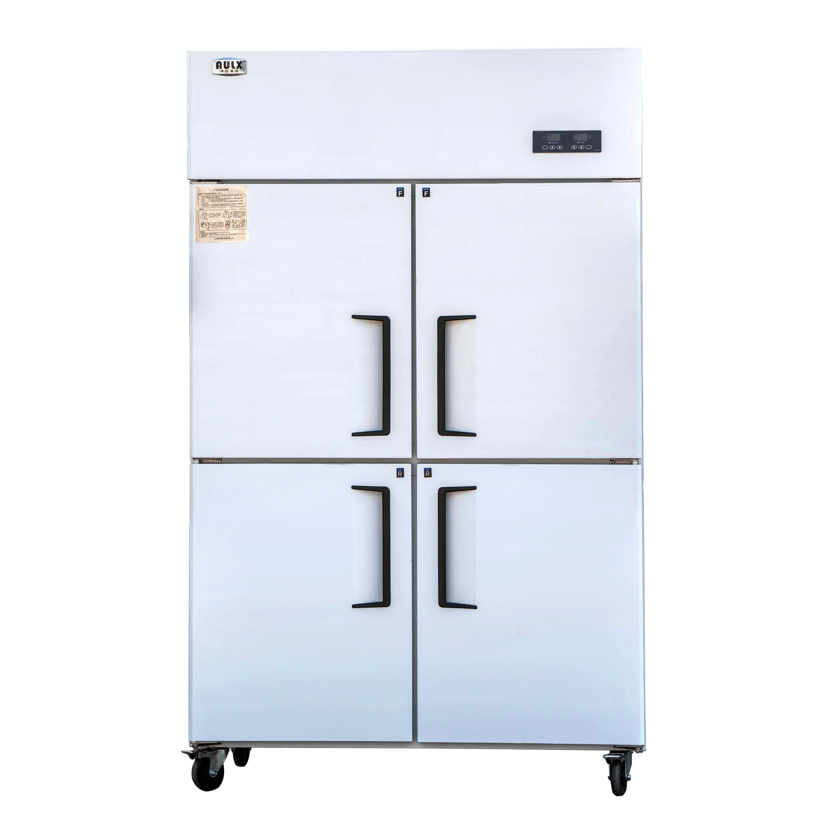 Factory wholesale high quality environmentally friendly and durable refrigeration equipment with four door freezer