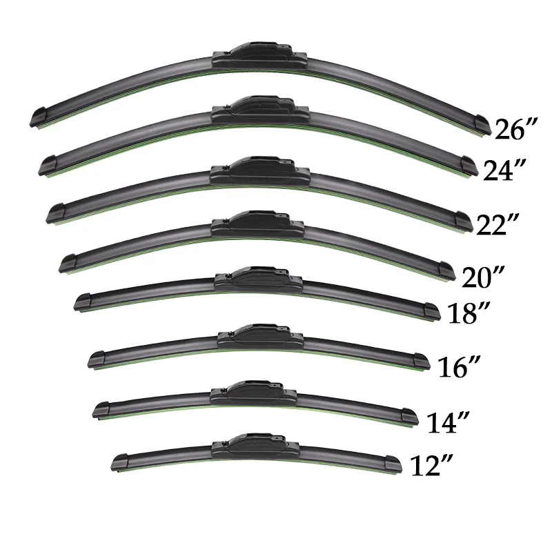2024 Kction Purchase Promotion Festival Winter Wiper Blade Rubber Refills Soft Windshield Wiper Fit For 99% Model Wiper Blades