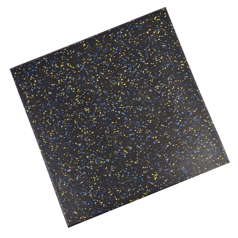 Anti-Microbial Outdoor playground gym rubber Shock Reducing recycled Sport rubber flooring rolls