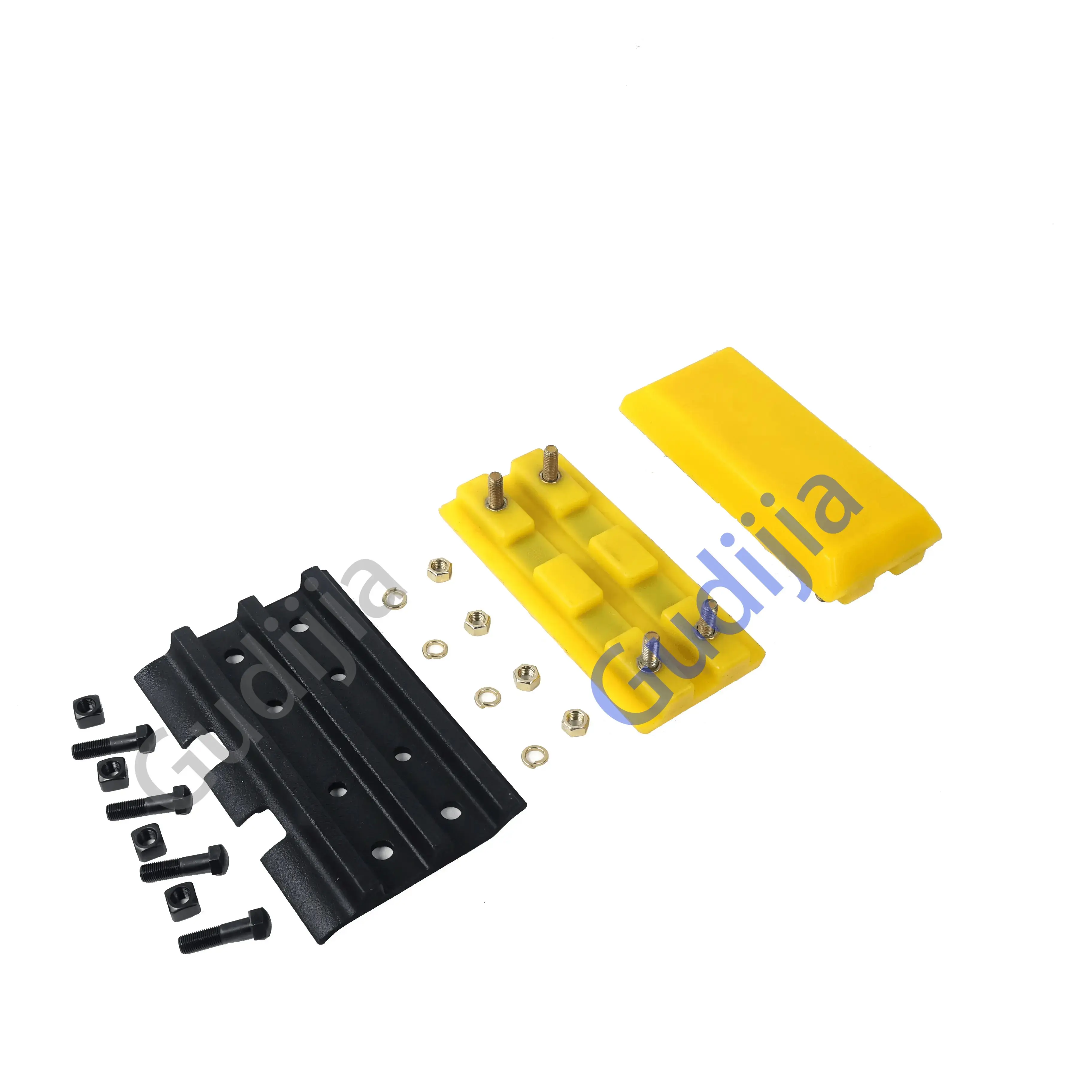 Split Yellow Polyurethane Track Plate for Milling Machine Machinery Parts