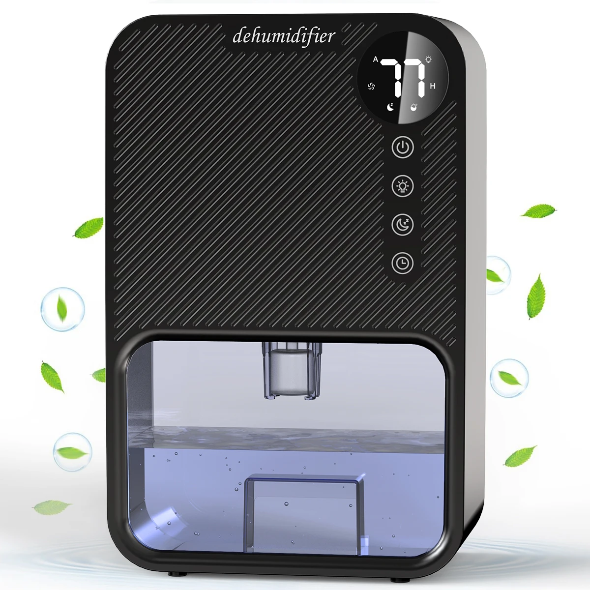 manufacture wholesale LED Display 900ML/D Small mini smart Dehumidifiers Dryer for home  with 3.8L Water tank