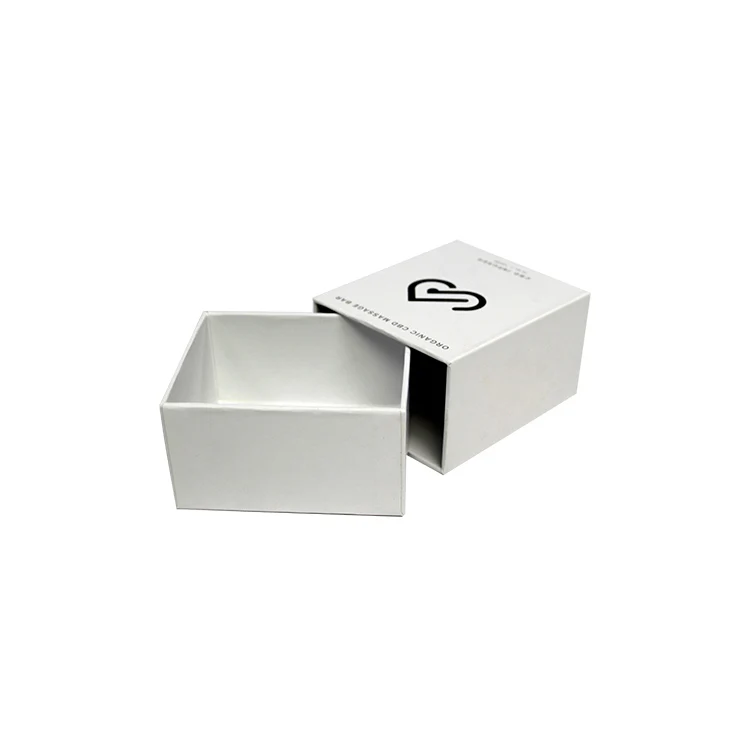 Biodegradable Cardboard Paper Packaging Folding Soap Candy Cosmetic Gift Box with Compartments