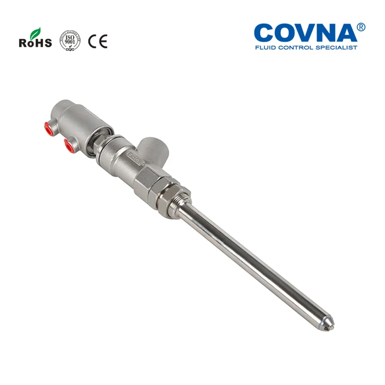 COVNA Stainless Steel Liquid pneumatic automatic filling valve Actuator Double Acting For fast acting fill valve