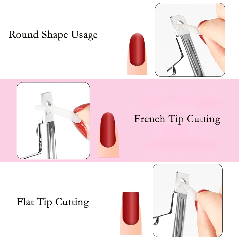 Professional Manicure Nail Nipper Stainless Steel Fake Nail Cutter/False Nail Tip Clipper