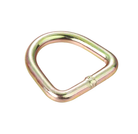 Bulk Custom 2 Inch 3000kg D Ring Hardware Buckle Trailer Heavy Duty Metal D Ring for Ratchet Strap