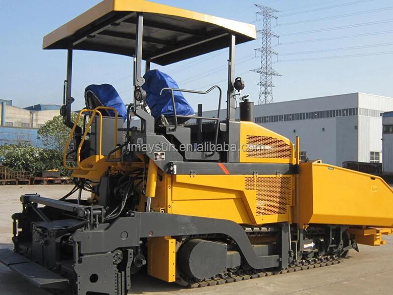 Road paving 2~10cm thickness stepless speed change asphalt concrete paver mini asphalt pave