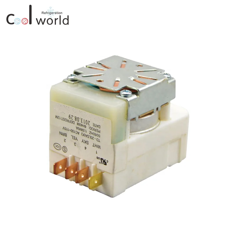 TD-20L 100/120V timer defrost thermostat for refrigerator spare parts
