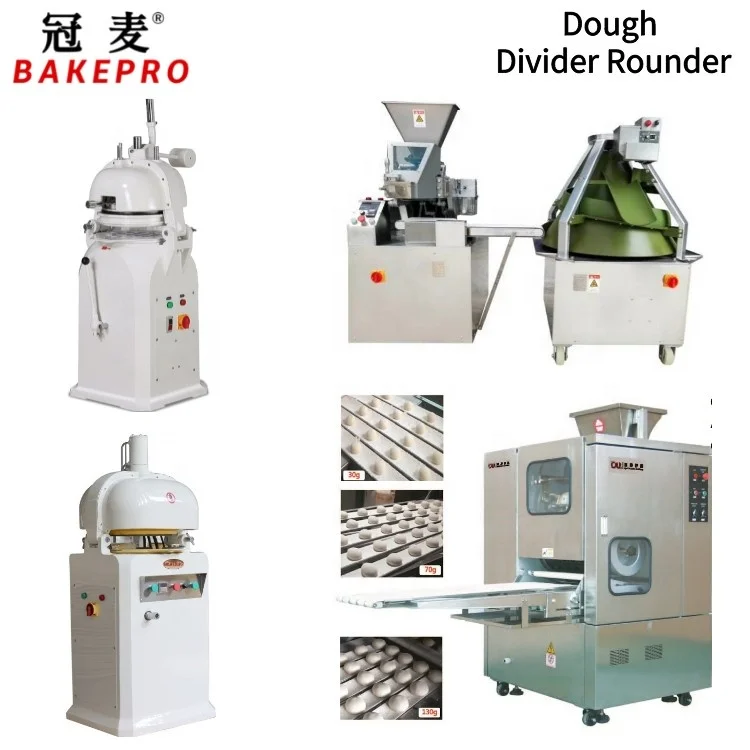 Baking BakePro GYJ-36Q Automatic Bun divider rounder commercial bakery equipment small dough ball divider cutter rounder machine