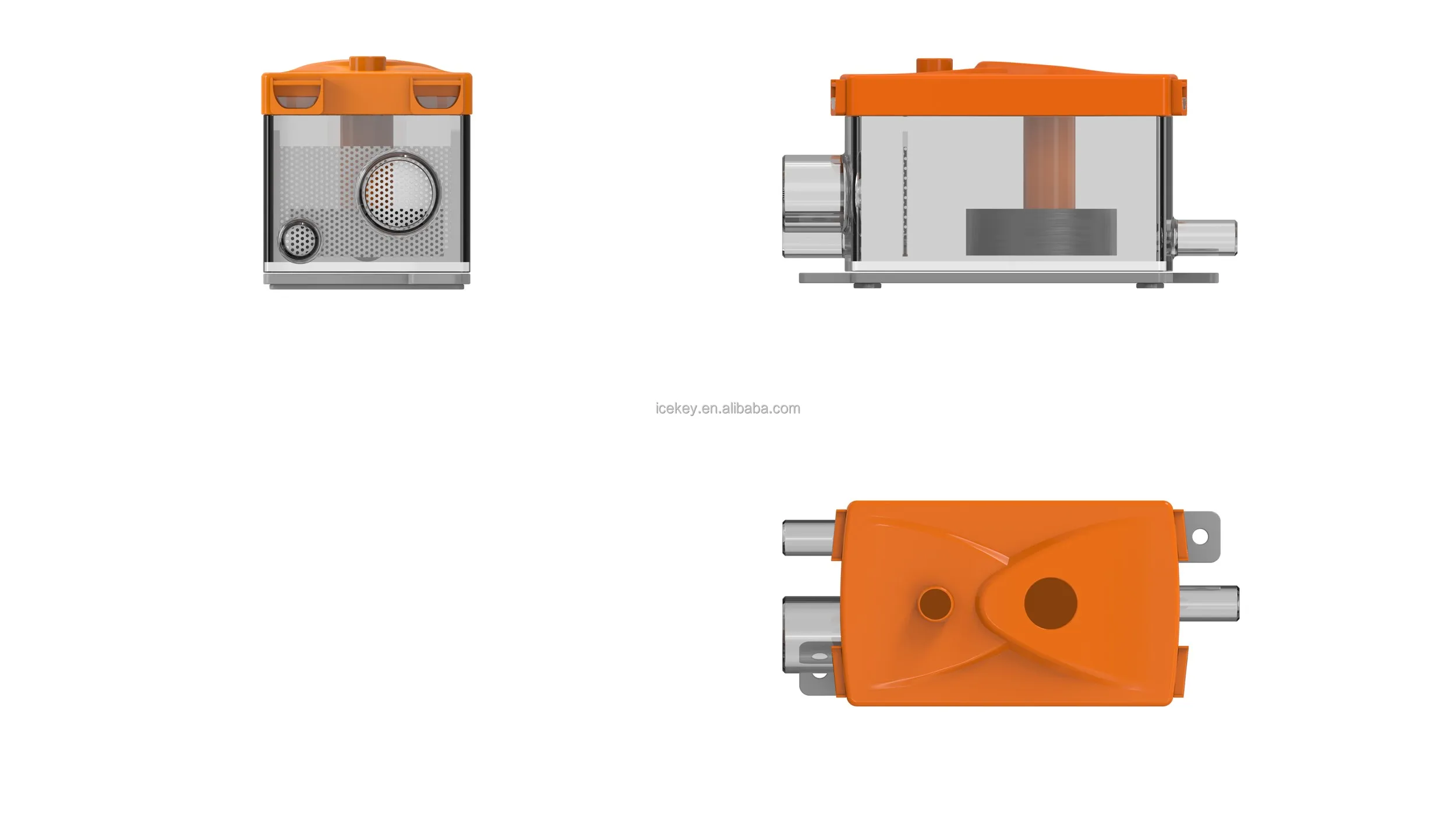Mini-split Condensate pump with overflow alarm function