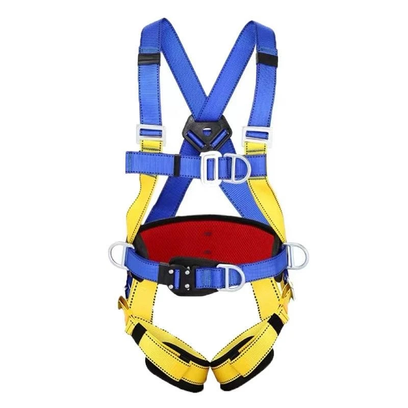 CE ce approved Automatic buckles polyester webbing safety harness anti-falling safety harness full body harness