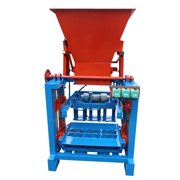Automatic Cement Block Machinery Interlocking House Use Hollow Brick Making Machines For Sale In Zimbabwe
