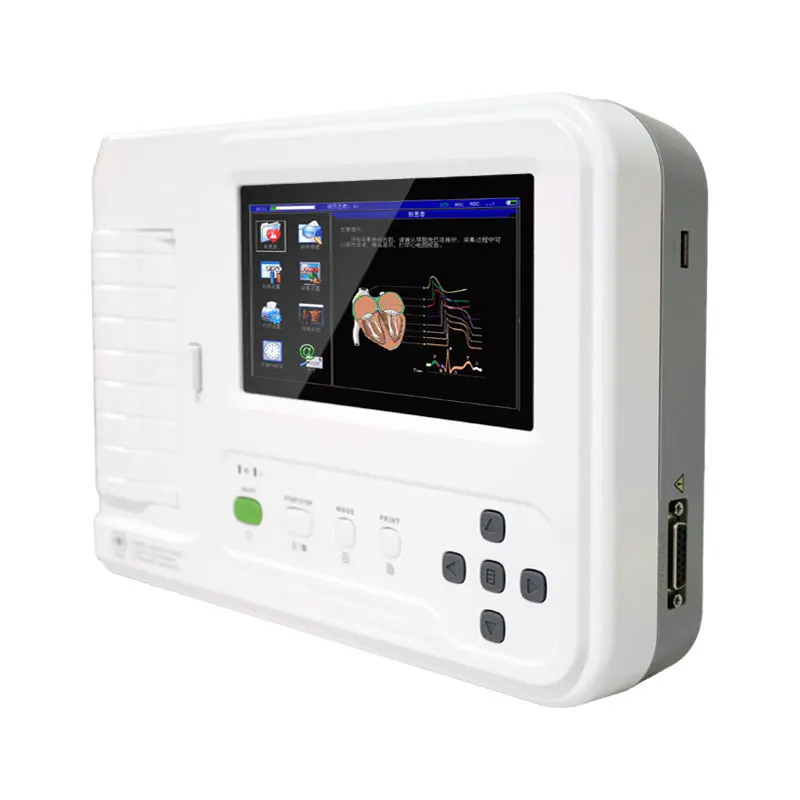CONTEC ECG600G medico elettrocardiografo ecg portable medico cardiaca ecg ekg machine