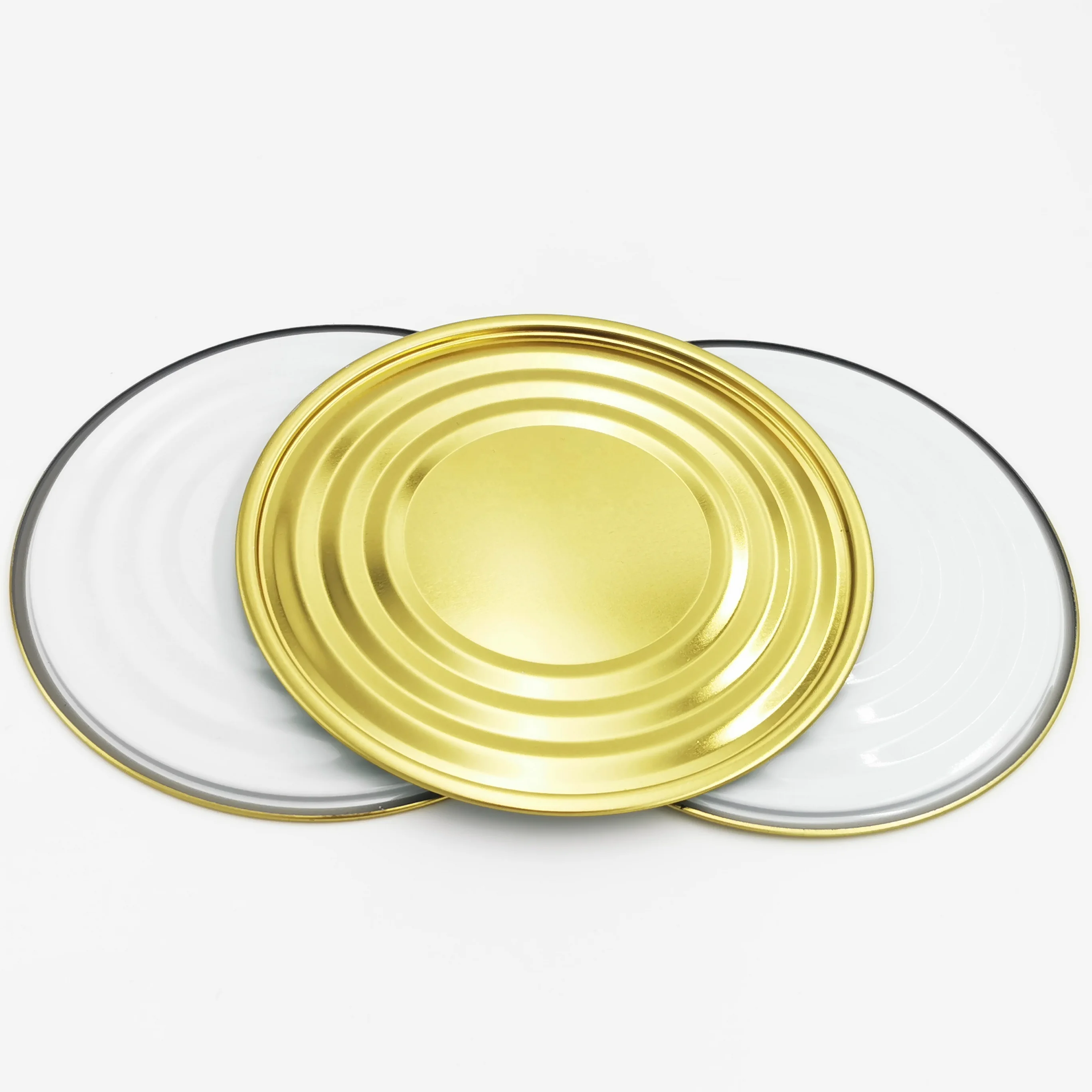 2024 пользовательские круглые жестяные банки колпачки 603 бусины Жестяная Банка крышка томатной пасты 0,23 мм