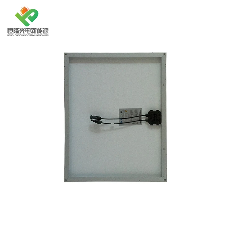 Mono crystalline 50W high efficient lower price solar panel