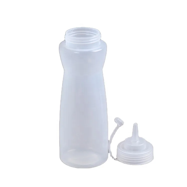 12oz plastic pp salad dressing bottle with