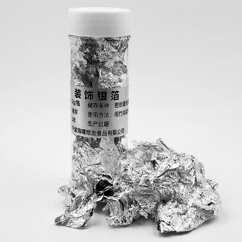 2020 Hot sale cake decoration food ingredients pure gold leaf foil paper sheets edible