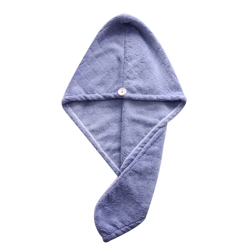New Shower Fast Drying turban microfiber thickened dry hair towel for wrap women Thick Hair
