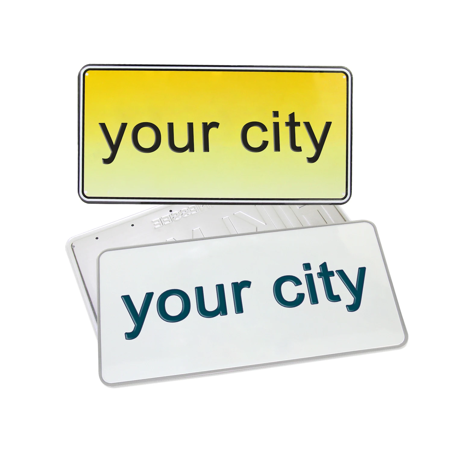 Cheapest Customised UK USA Vehicle Number Sticker Novelty License Plate Car Registration Plate